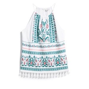 NWT Skies Are Blue Nutria Detail Top Size L